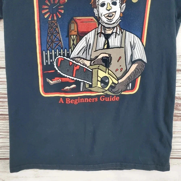 Texas Chansaw Massacre Steven Rhodes Mens Small Have Fun With Chainsaws T-Shirt - Picture 4 of 10